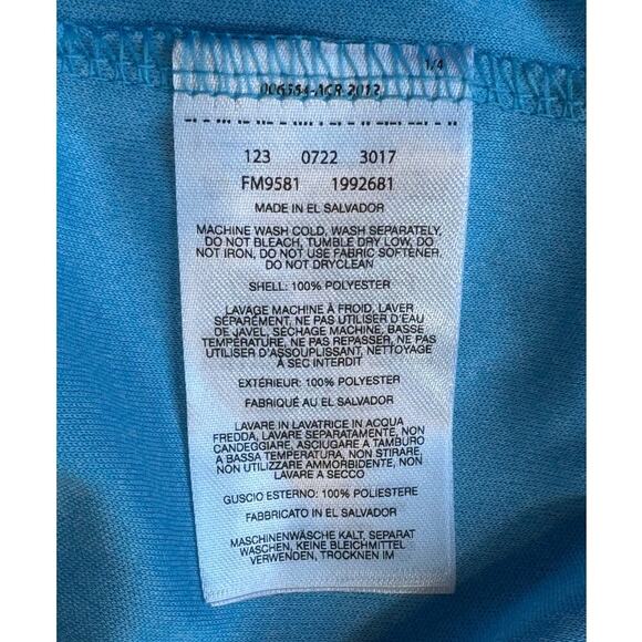 Columbia PFG Men's Polo/Golf collared shirt; size XL; Blue; UPF 50; NEW! - Picture 9 of 10